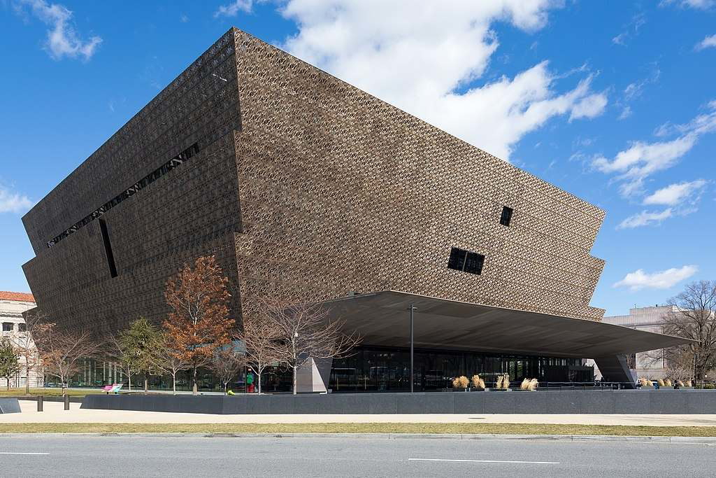 Exterior of the National Museum of African American History and Culture, Washington, D.C.