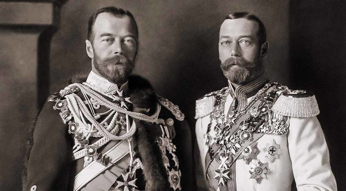 nicholas and george v