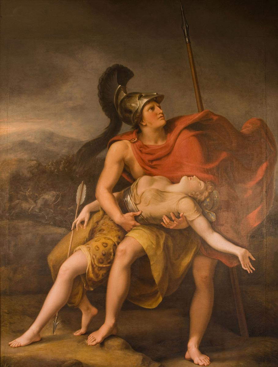 penthesilea dying