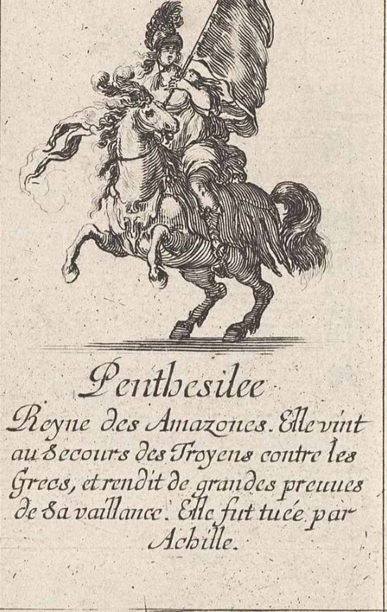 penthesilea horseback
