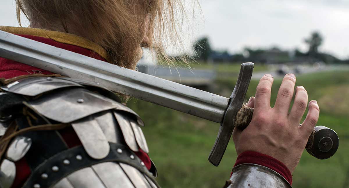 pexels reenactor sword