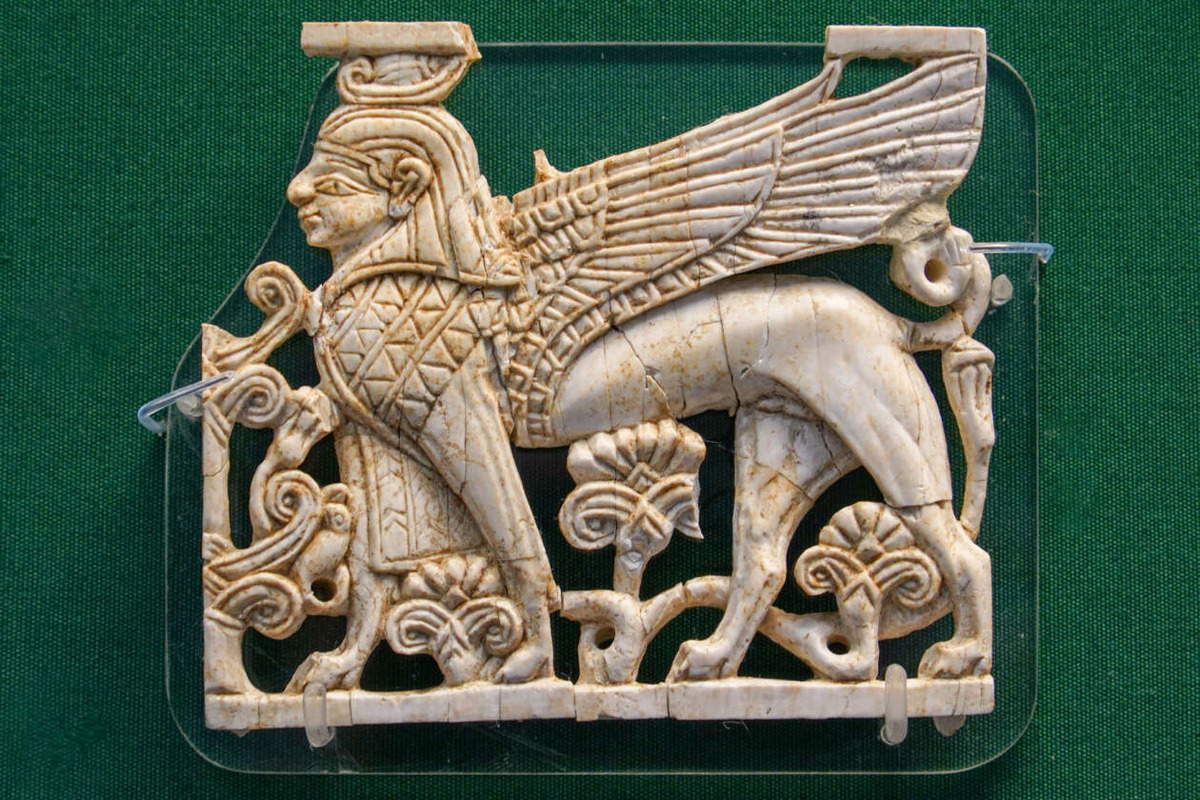 Phoenician Sphinx, Nimrud, c. 9th-8th century BCE. Source: British Museum