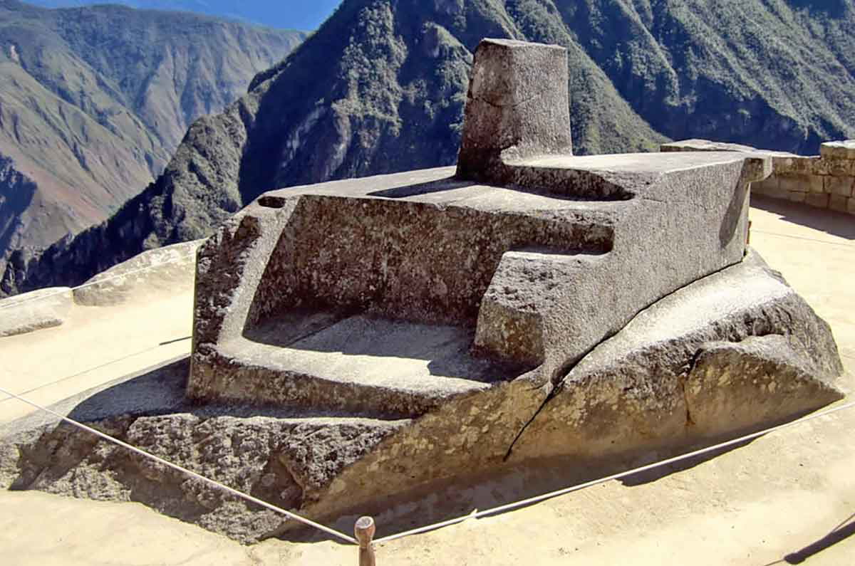 photo of Inca astronomical stone