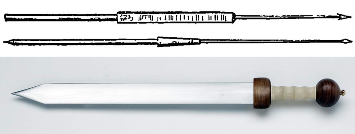 pila roman javelin