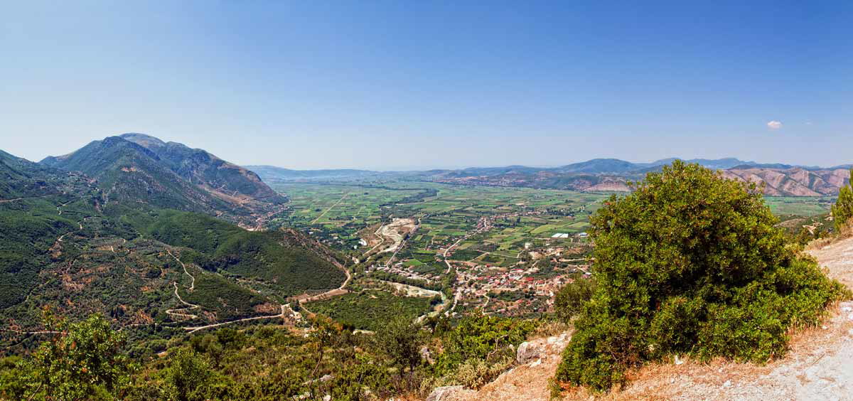 plain acheron epirus greece