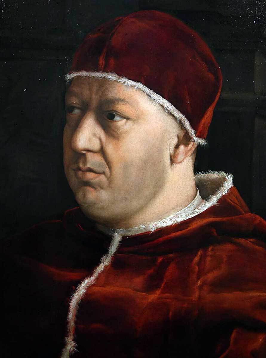 pope leo x portrait