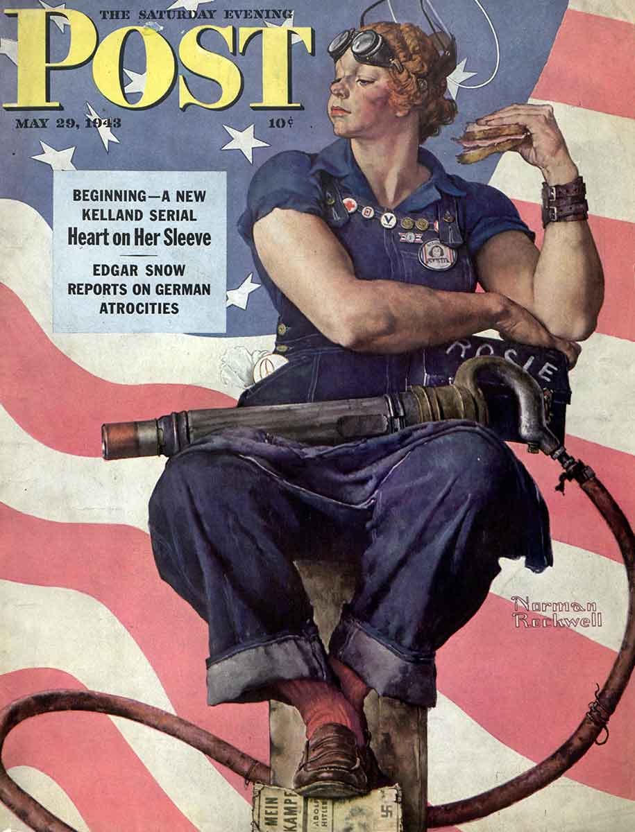 rockwell rosie the riveter