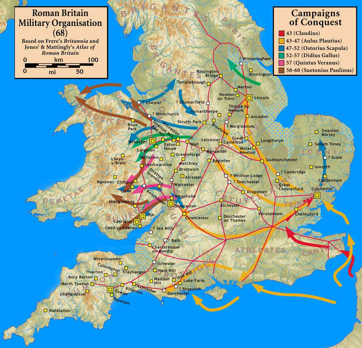 roman britain campaigns 43 60 emperor claudius