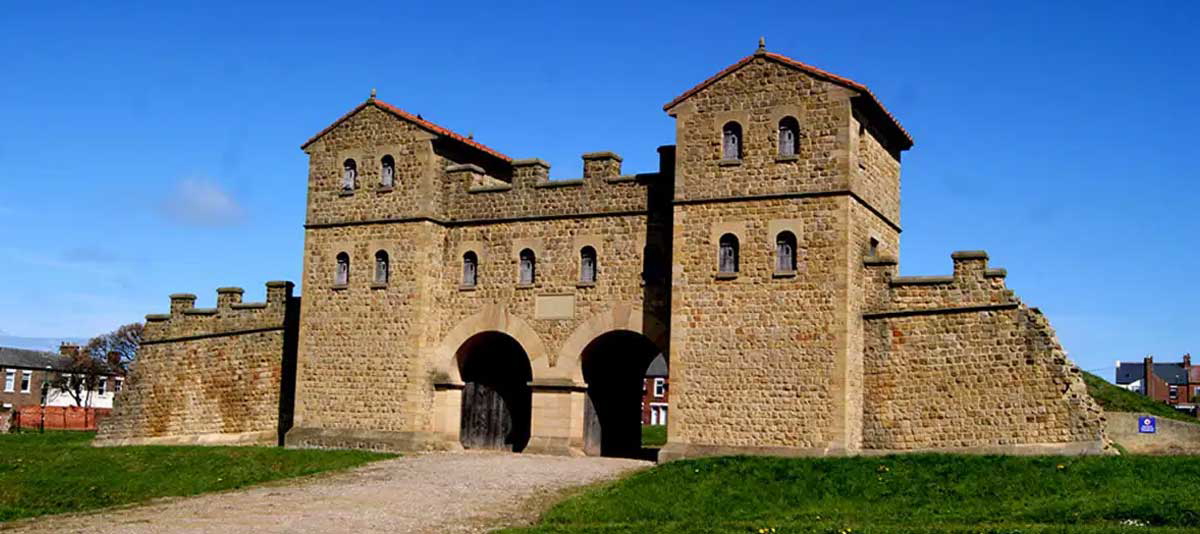 roman gate reconstruction