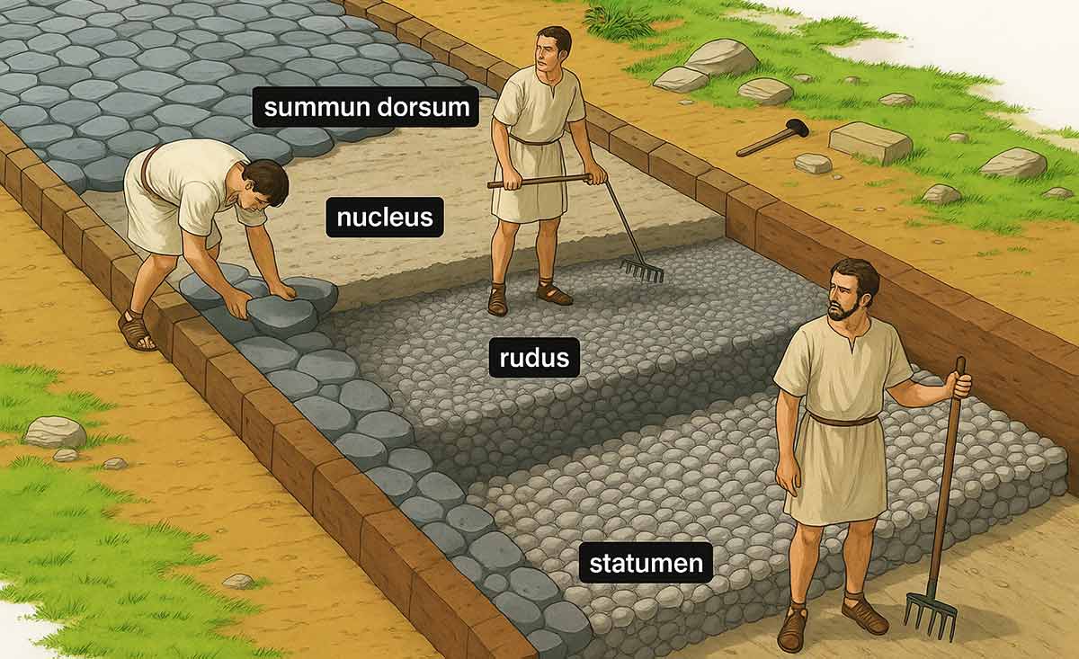 roman road layers