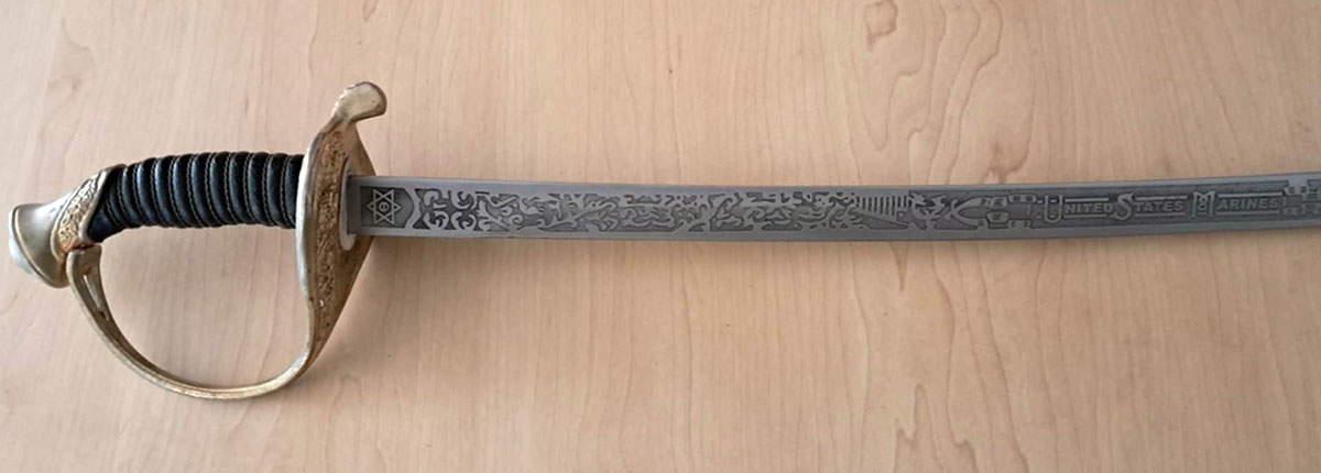 saber usmc sword