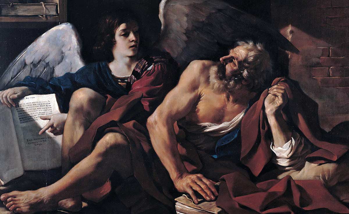 saint matthew and the angel