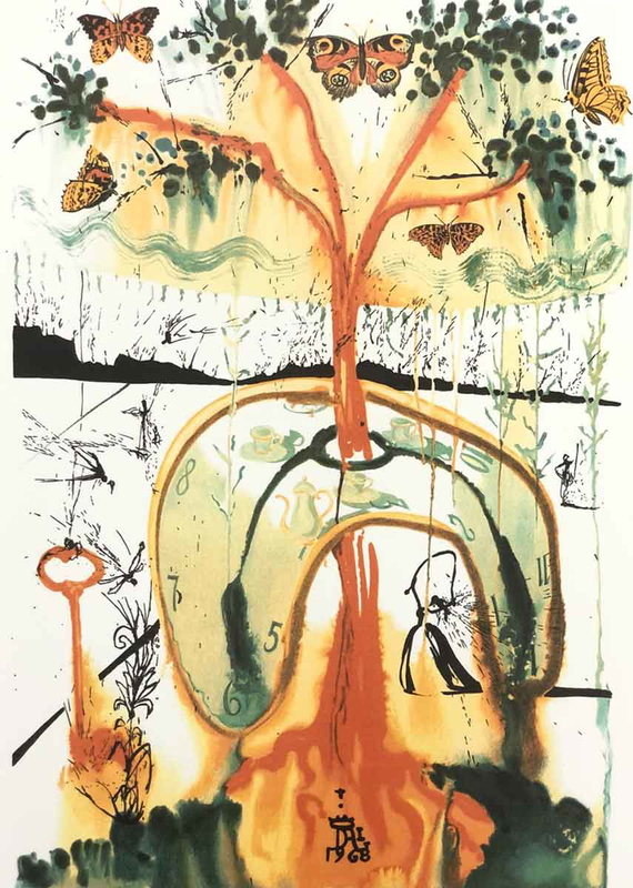 salvador dali mad tea party