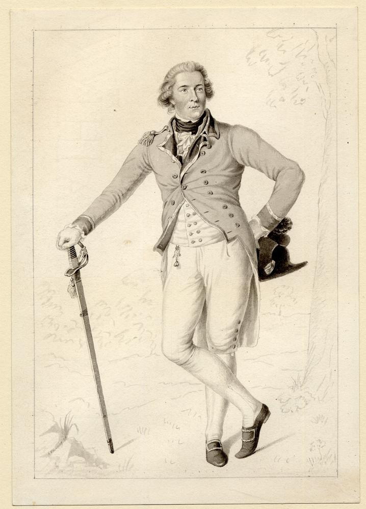Portrait drawing of Lord Elgin, British Museum
