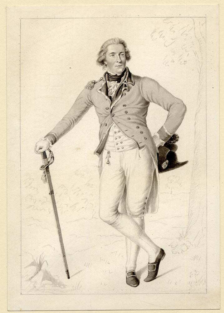 Portrait drawing of Lord Elgin, British Museum