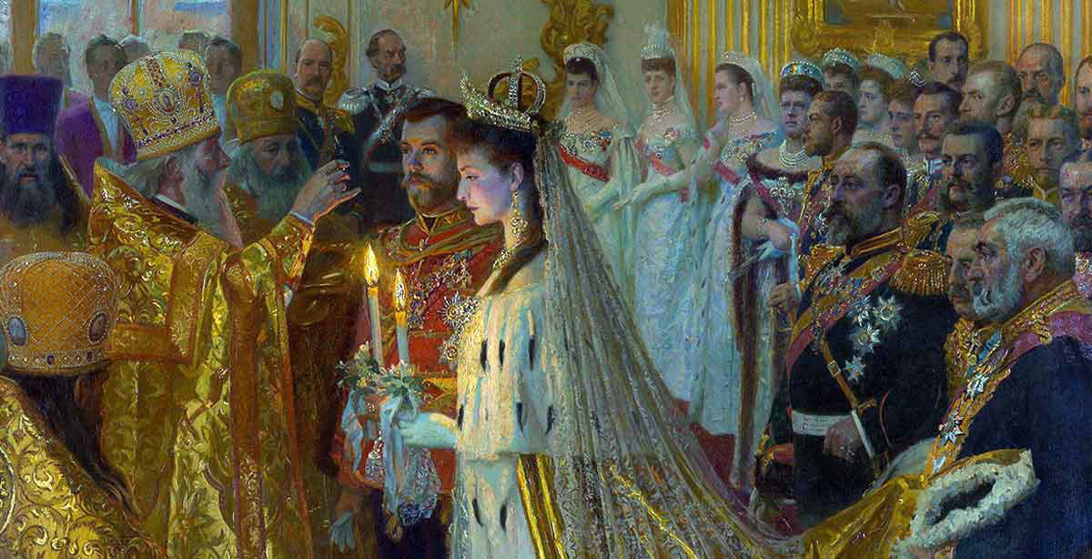 tsar nicholas alix hesse royal wedding