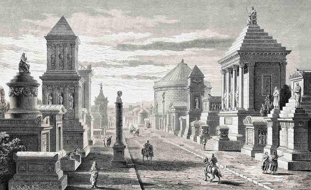 via appia illustration rome
