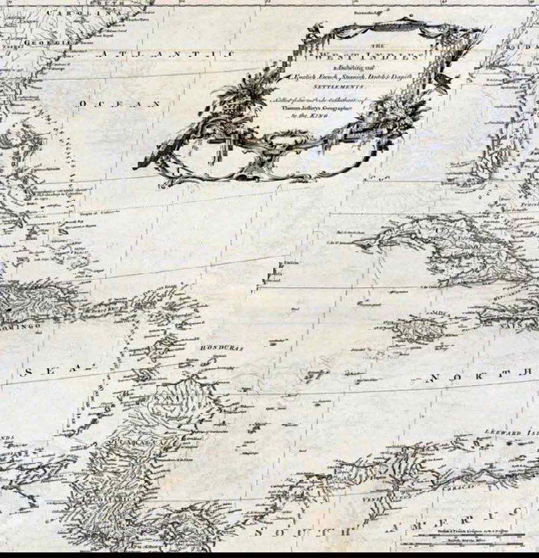 west indies map