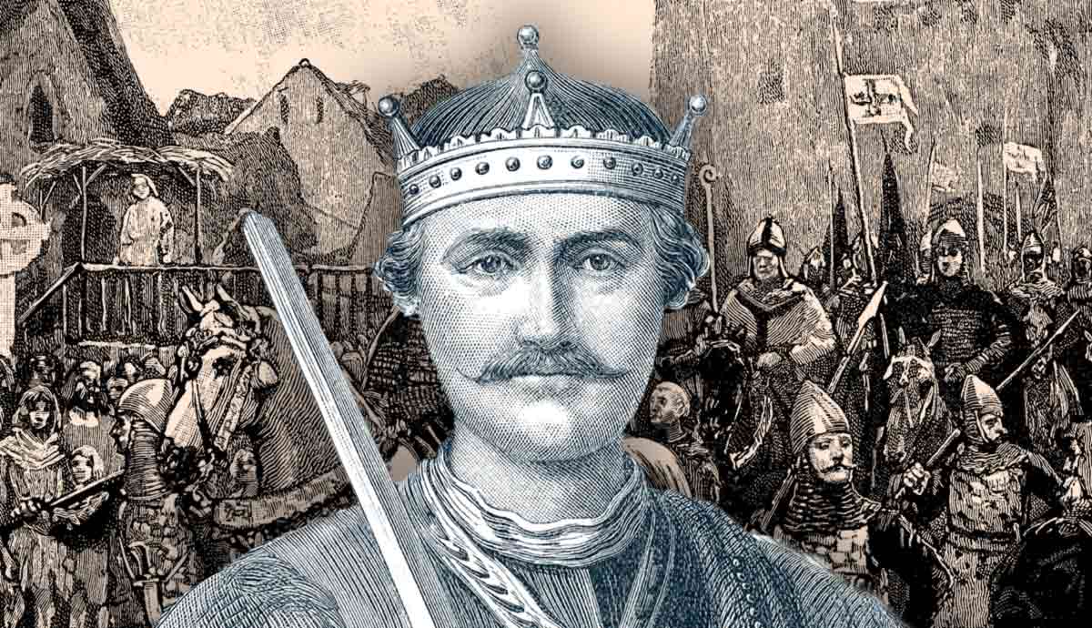 William the Conqueror amidst his army