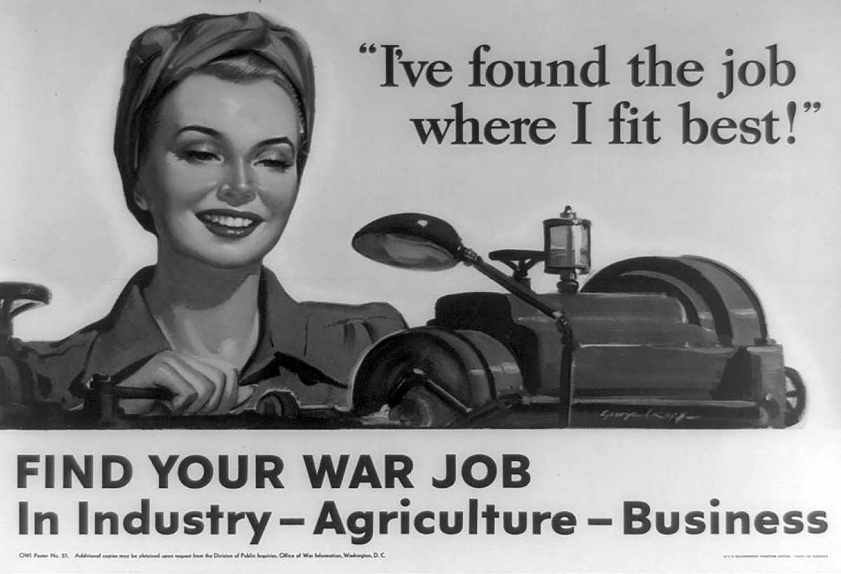 women in workforce ww2