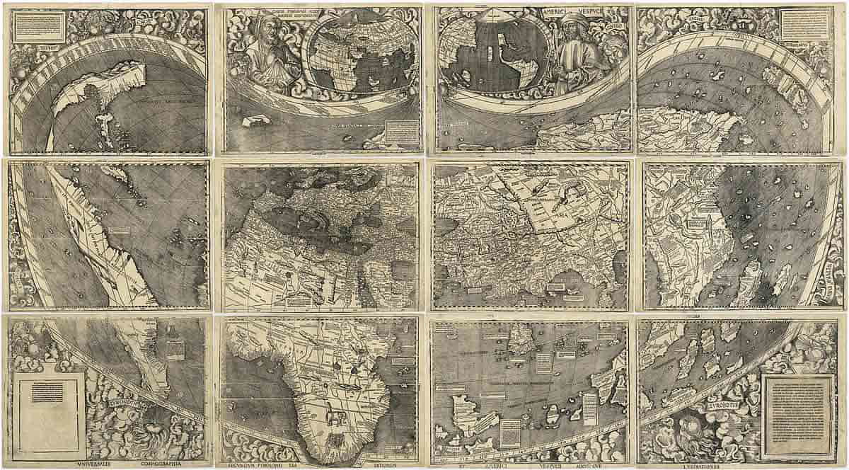 world map martin waldseemüller