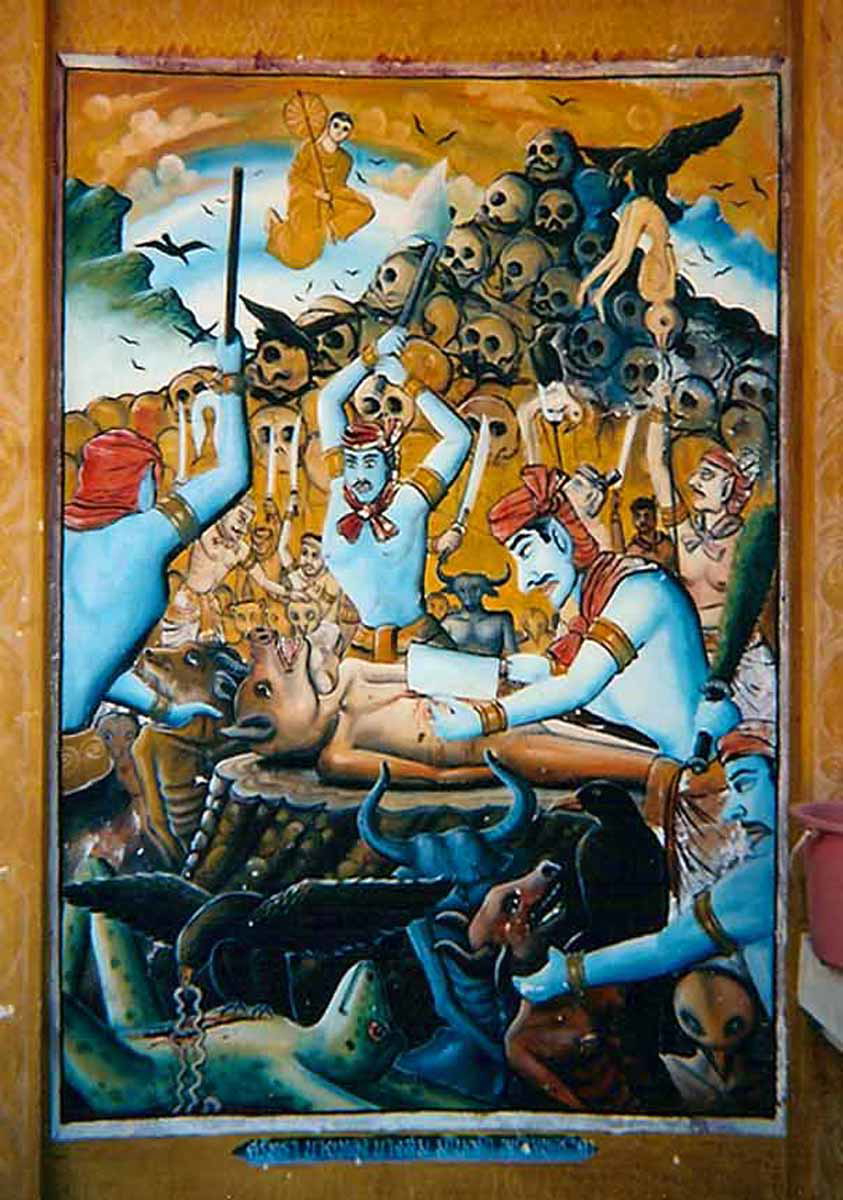 Buddhist hell Thailand