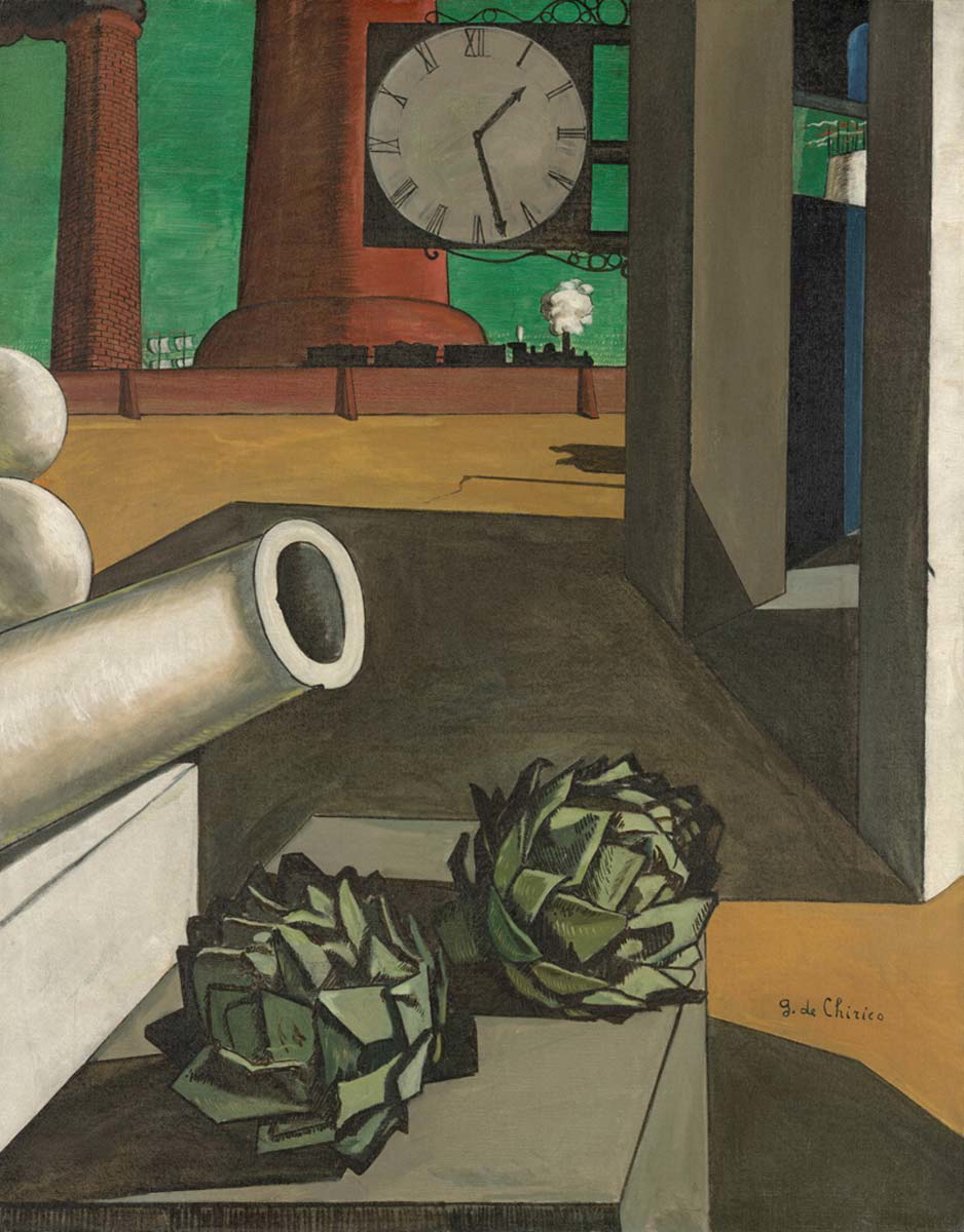 De chirico philosopher conquest painting