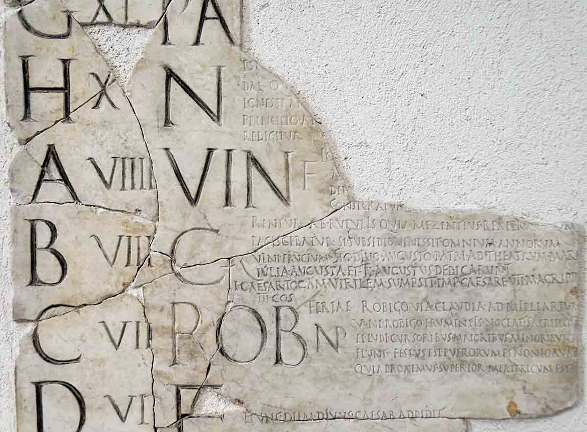 Fasti Paenestini Roman Calendar
