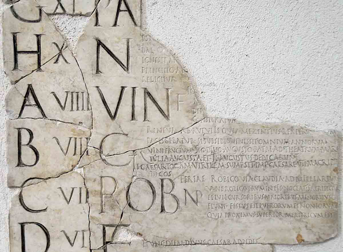 Fasti Paenestini Roman Calendar