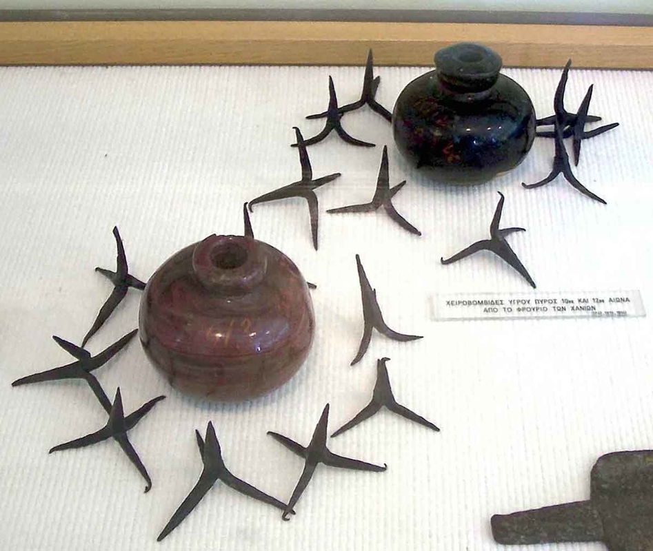 Greek fire grenades