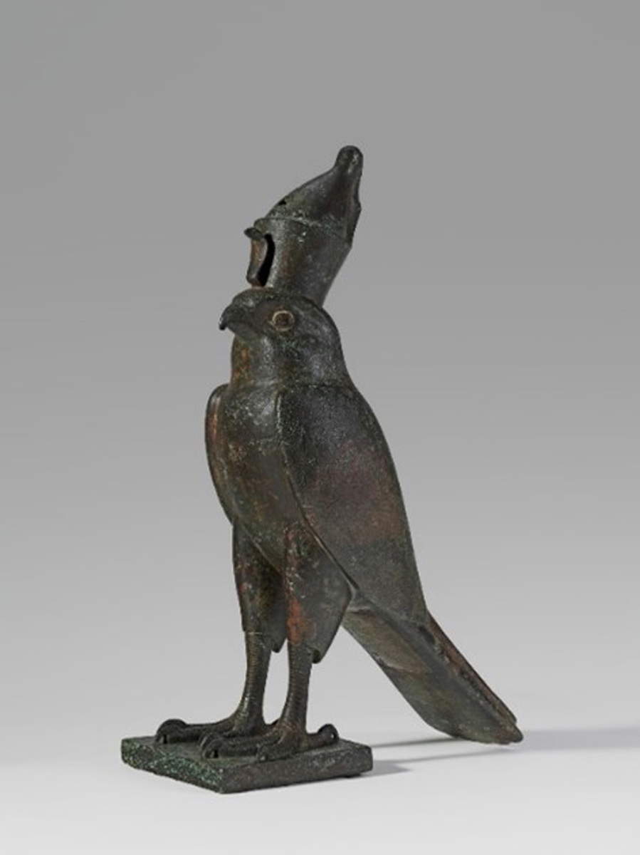 Horus Falcon Crown Upper Lower Egypt