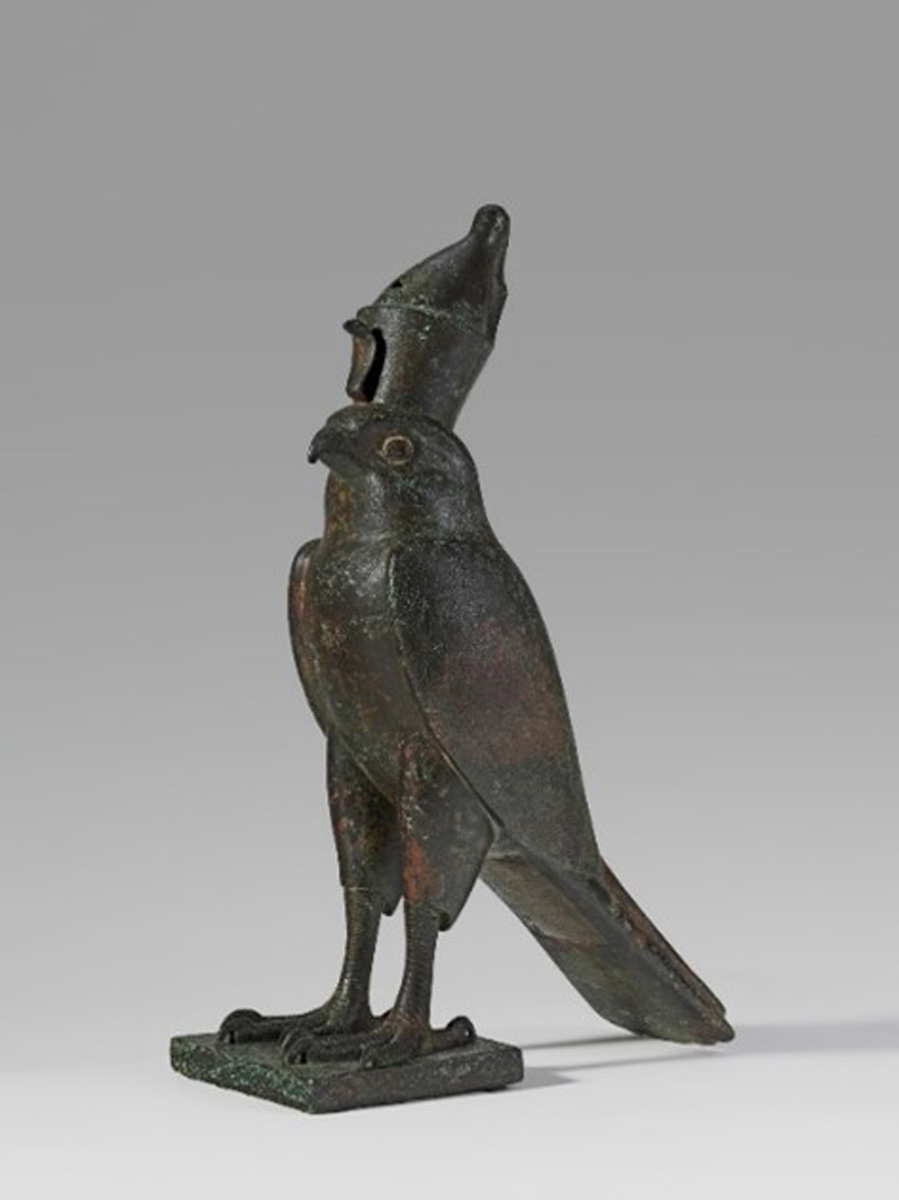 Horus Falcon Crown Upper Lower Egypt