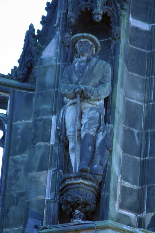 Old Mortality Scott Monument Edinburgh