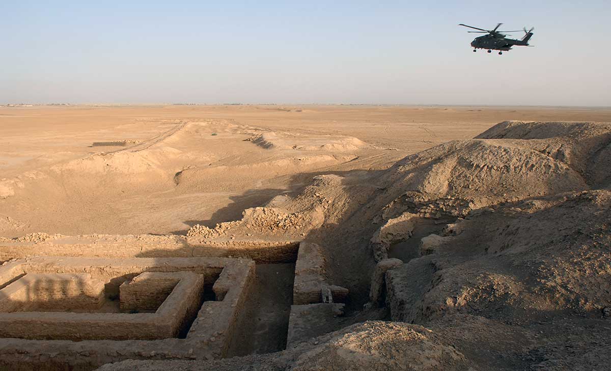 Uruk Archaeological site at Warka Iraq