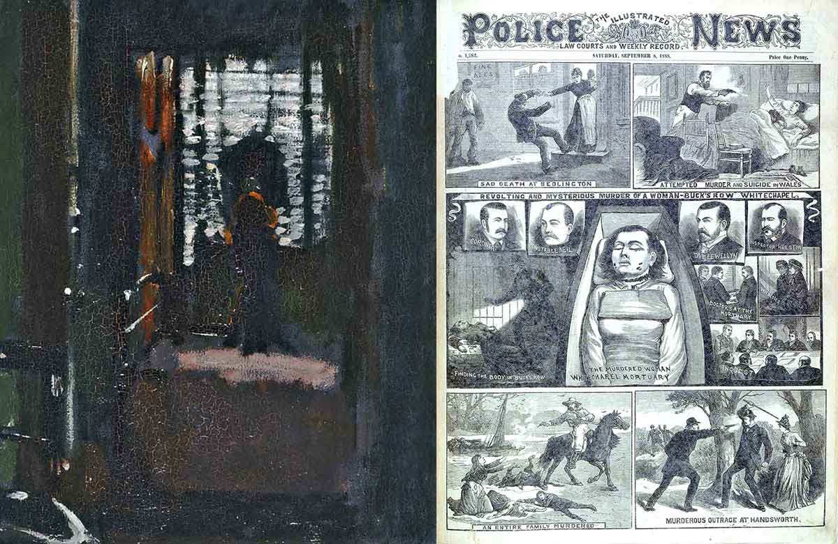 Walter Sickert Jack Ripper Bedroom