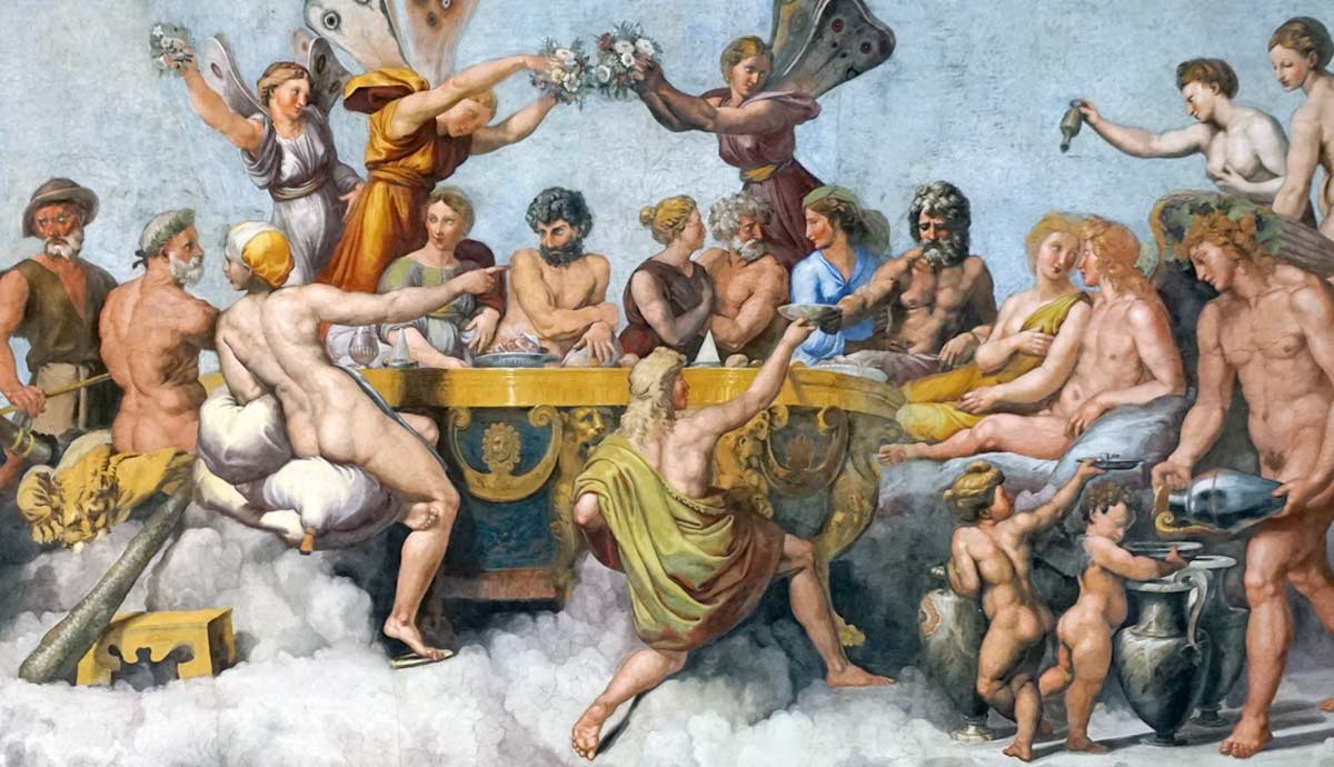 Wedding Banquet of Cupid and Psyche