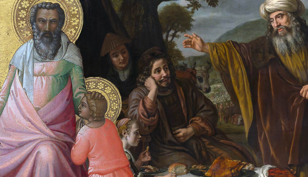 Abraham by Lorenzo Monaco and Jan Victors