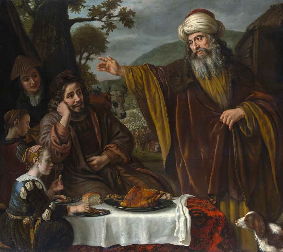 abraham googbye to family