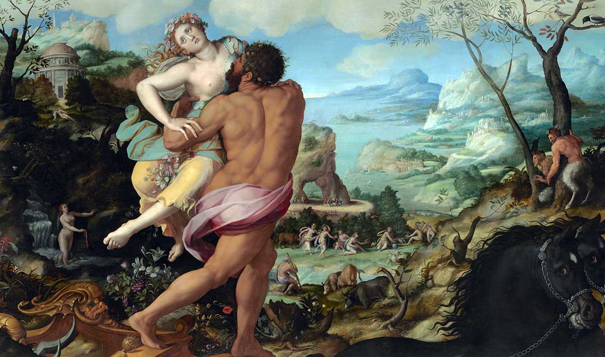allori abduction persephone painting