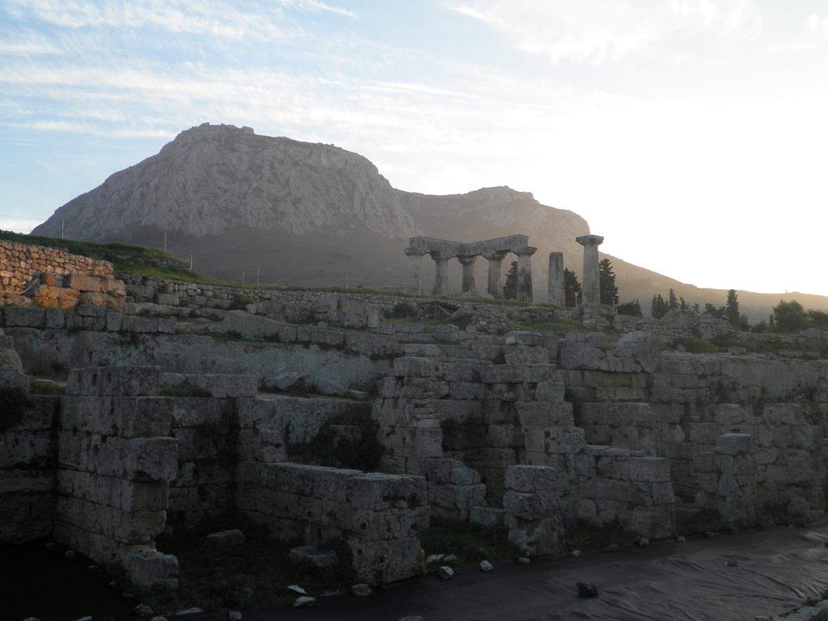 ancient corinth author