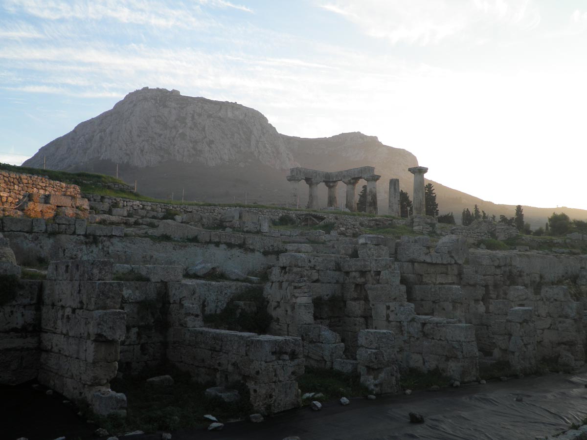 ancient corinth author