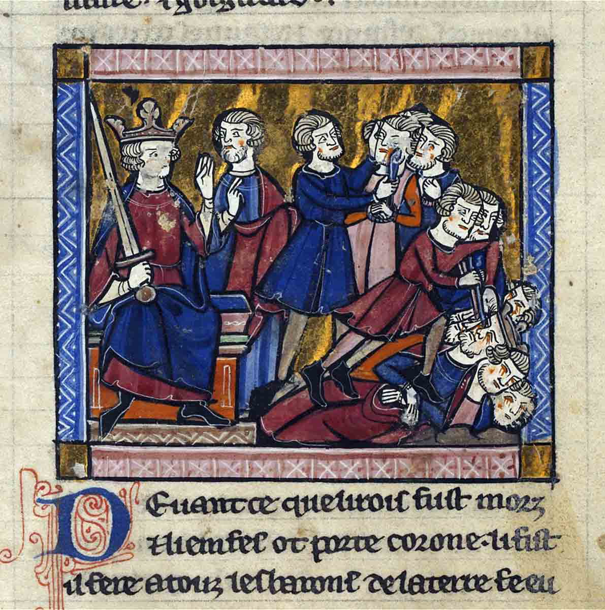 andronikos blinds enemies french manuscript miniature