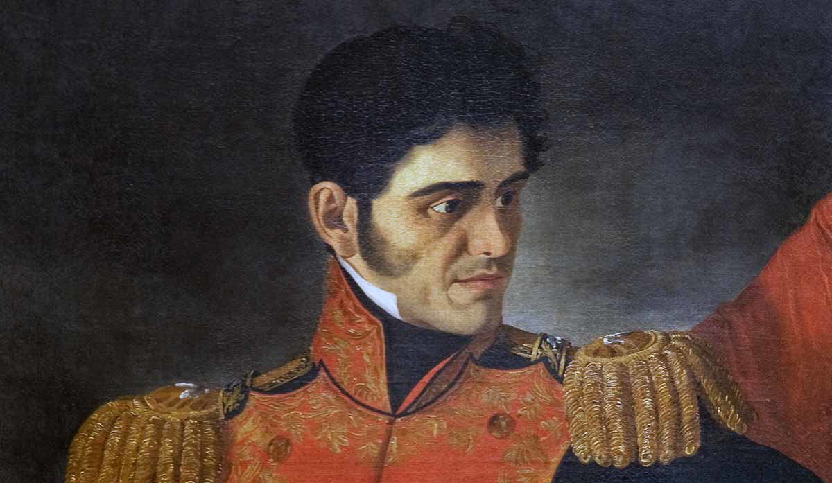 antonio lopez de santa anna portrait