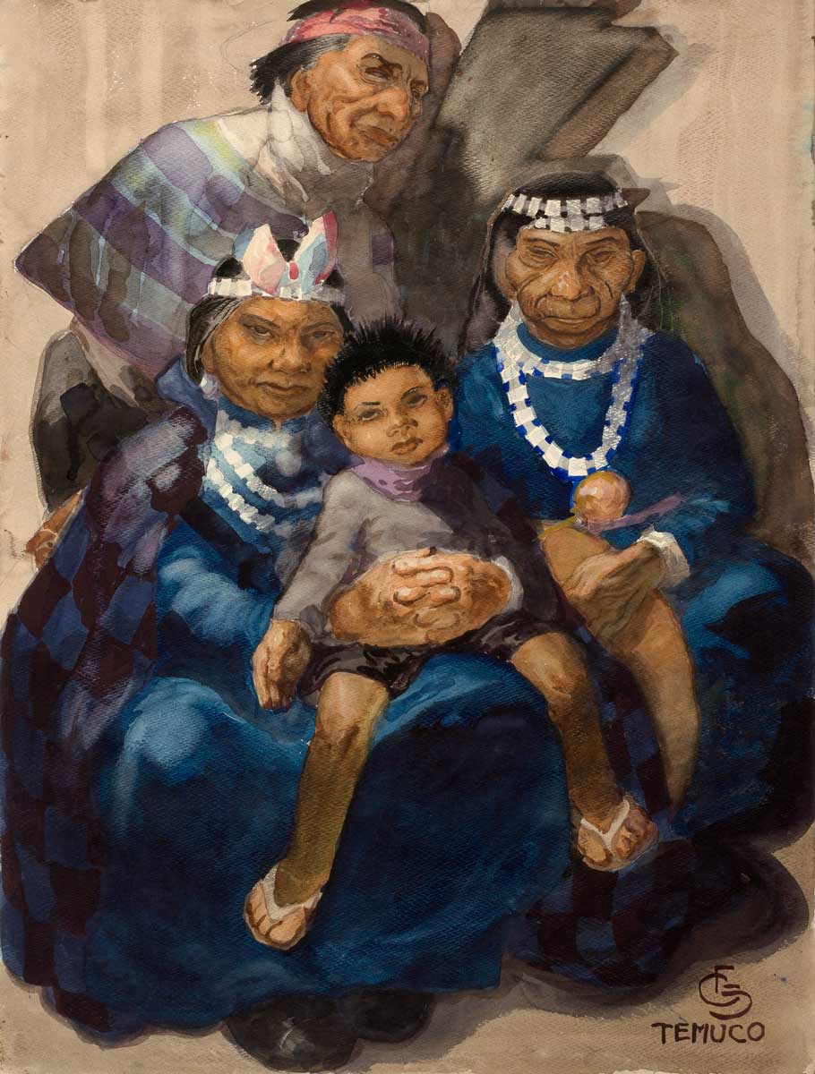 araucanians-painting-mapuche
