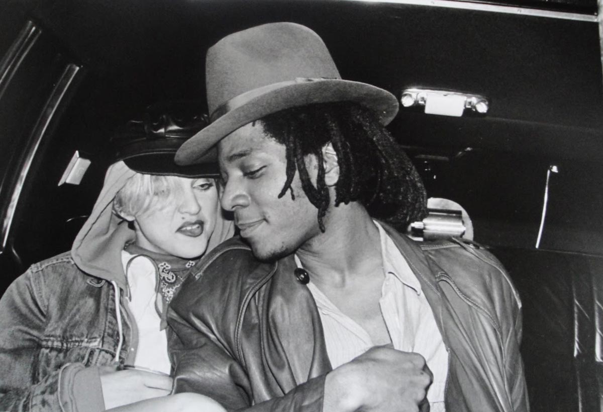art collectors madonna basquiat photo