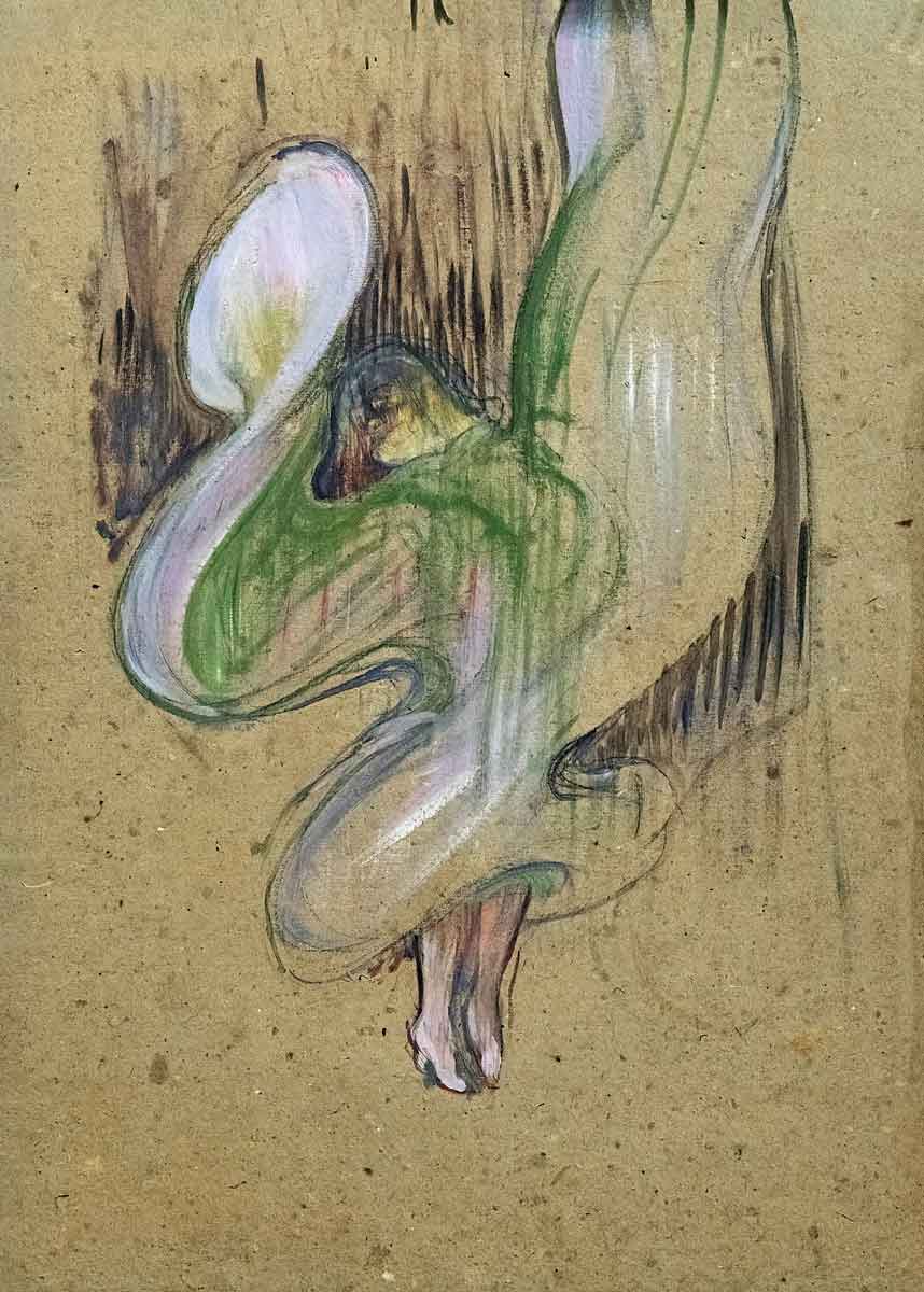 art nouveau insprired dancers lautrec fuller painting