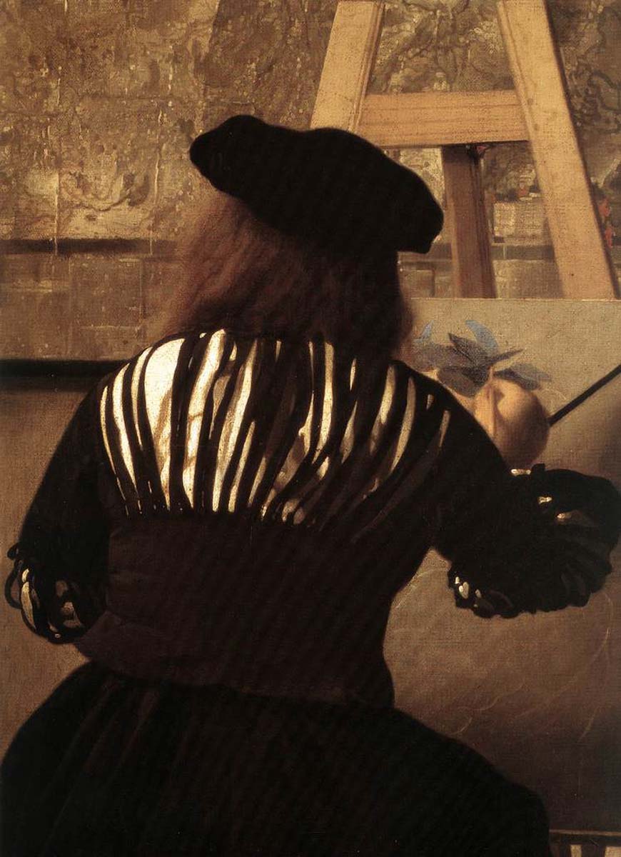 art of painting painter detail