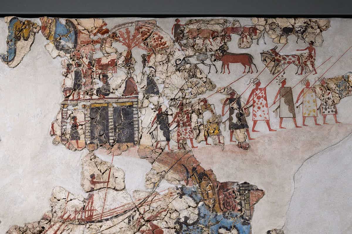 assembly fresco akrotiri