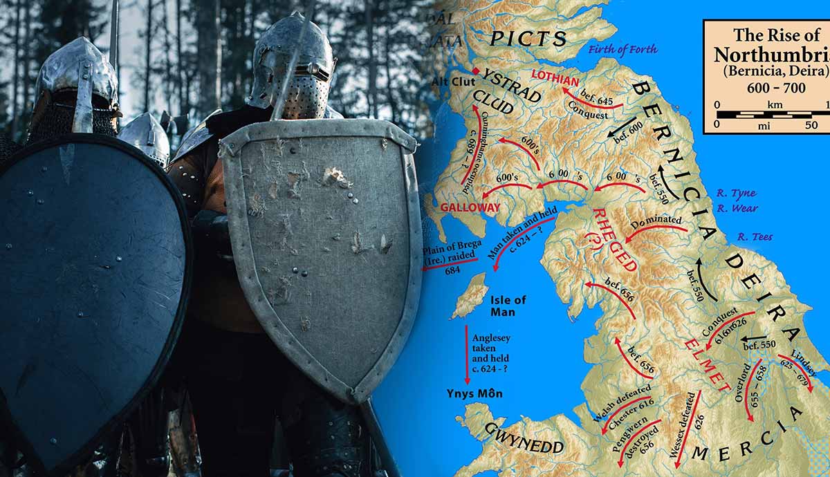 How Athelfrith of Northumbria Defeated the British Kings