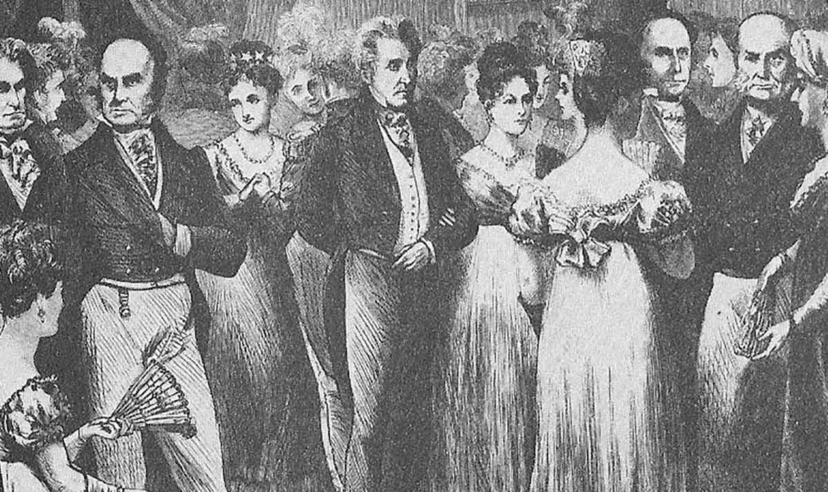 ball for andrew jackson